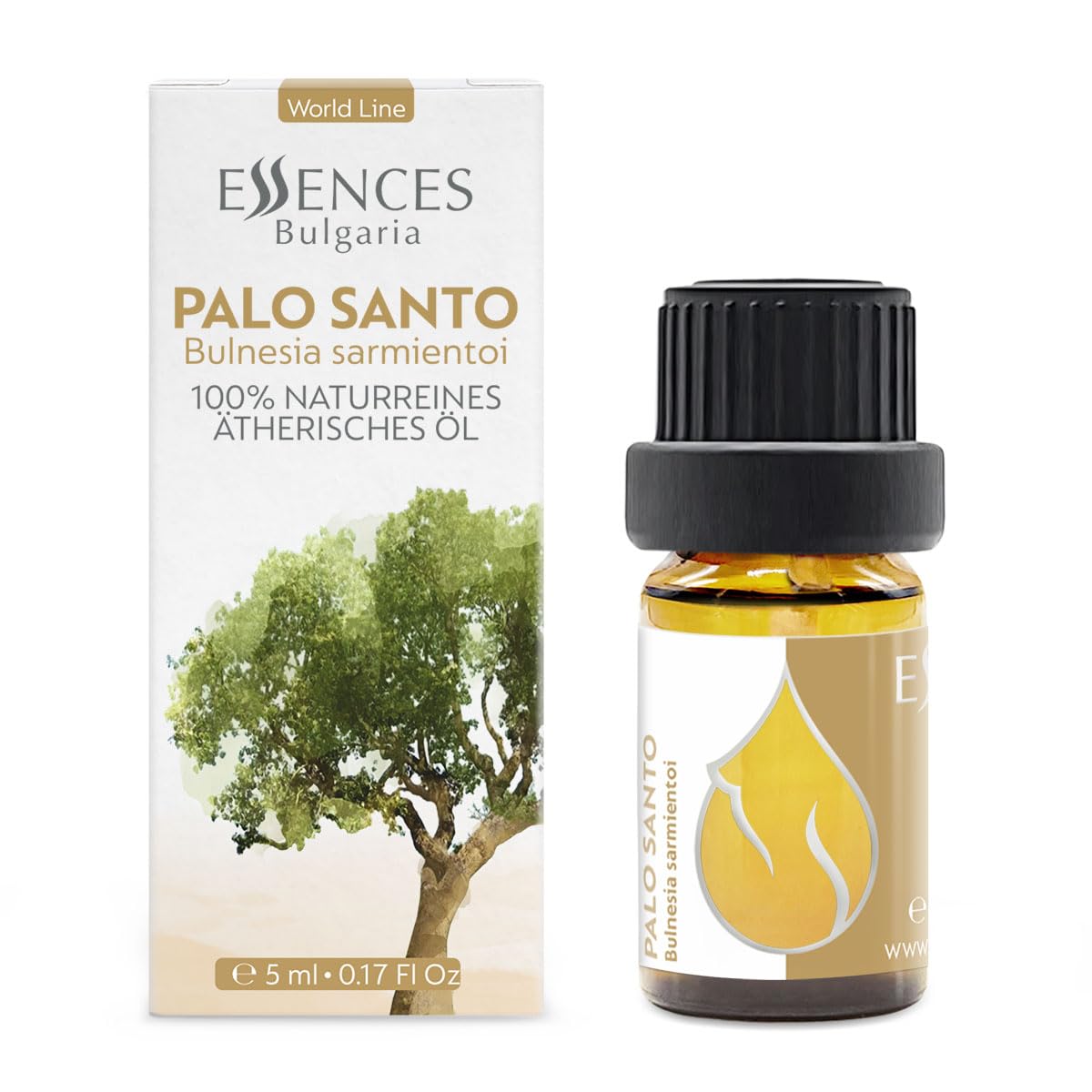 Essences Bulgaria Palo Santo Essential Oil 0.17 Fl Oz 5ml Bulnesia Sarmientoi - 100% Pure Natural Essences Bulgaria buy supplements canada