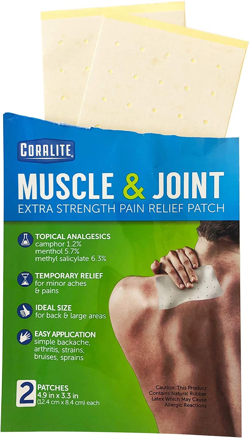 Great Lakes Wholesale 8070790155 2Ct Heat Pain Patch Health Products Coralite buy supplements canada
