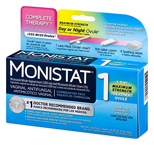 Monistat Combination Pack with 1-Ovule Insert with Applicator and External Cream Monistat buy supplements canada