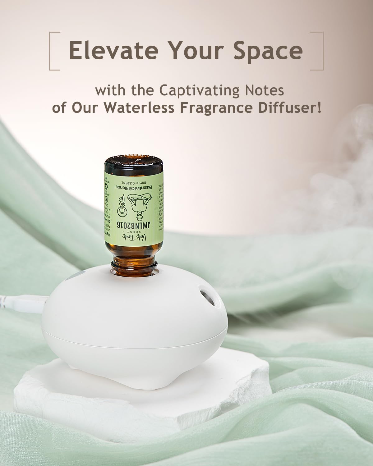 VTS Waterless Diffuser with Classic Perfume Scent Essential Oils Set, Perfume Collection VEDA TINDA SCENT buy supplements canada
