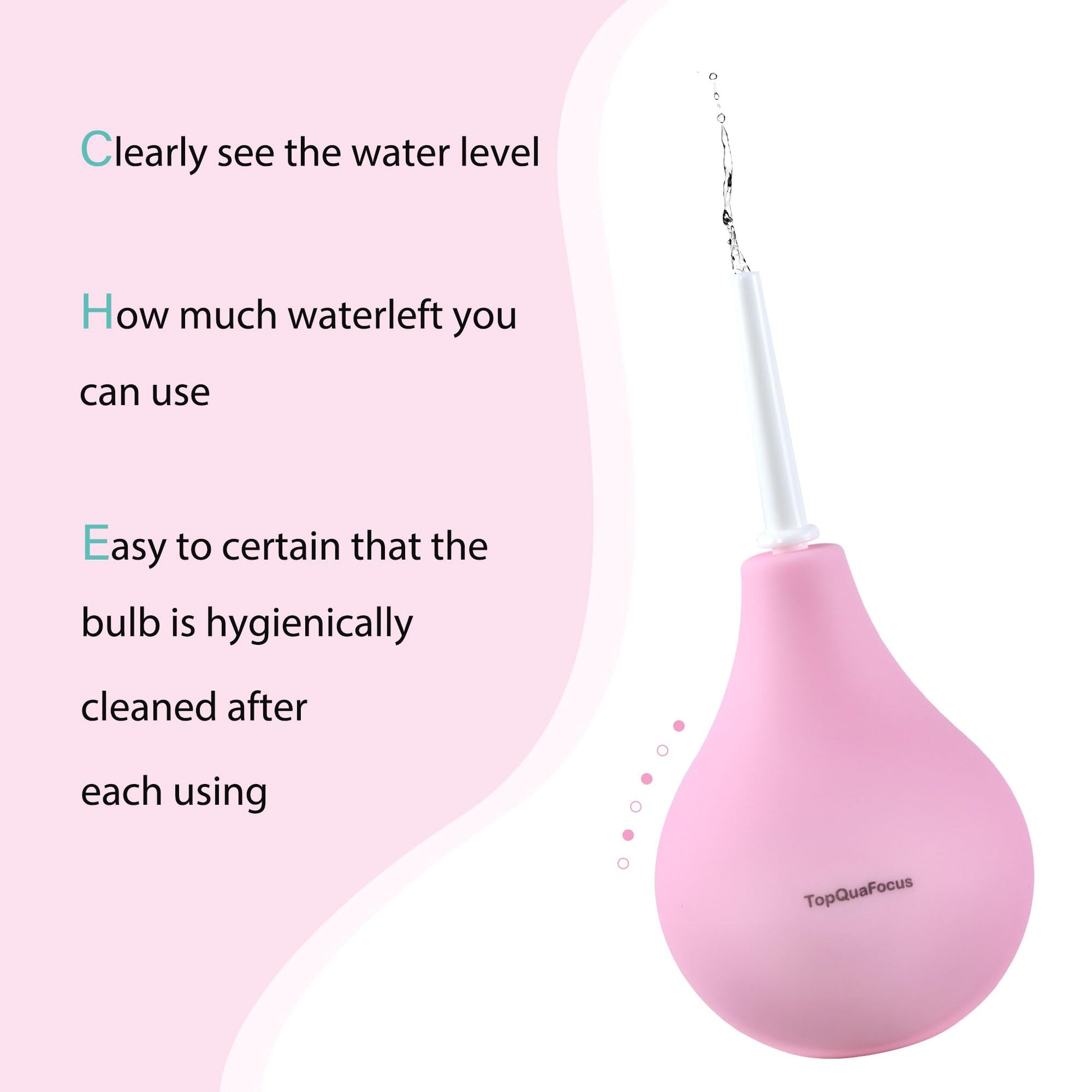 TopQuaFocus 8oz Enema Bulb Kit Anal and Vaginal Douche Bulb for Men Flushing System Enemas Silicone TopQuaFocus buy supplements canada