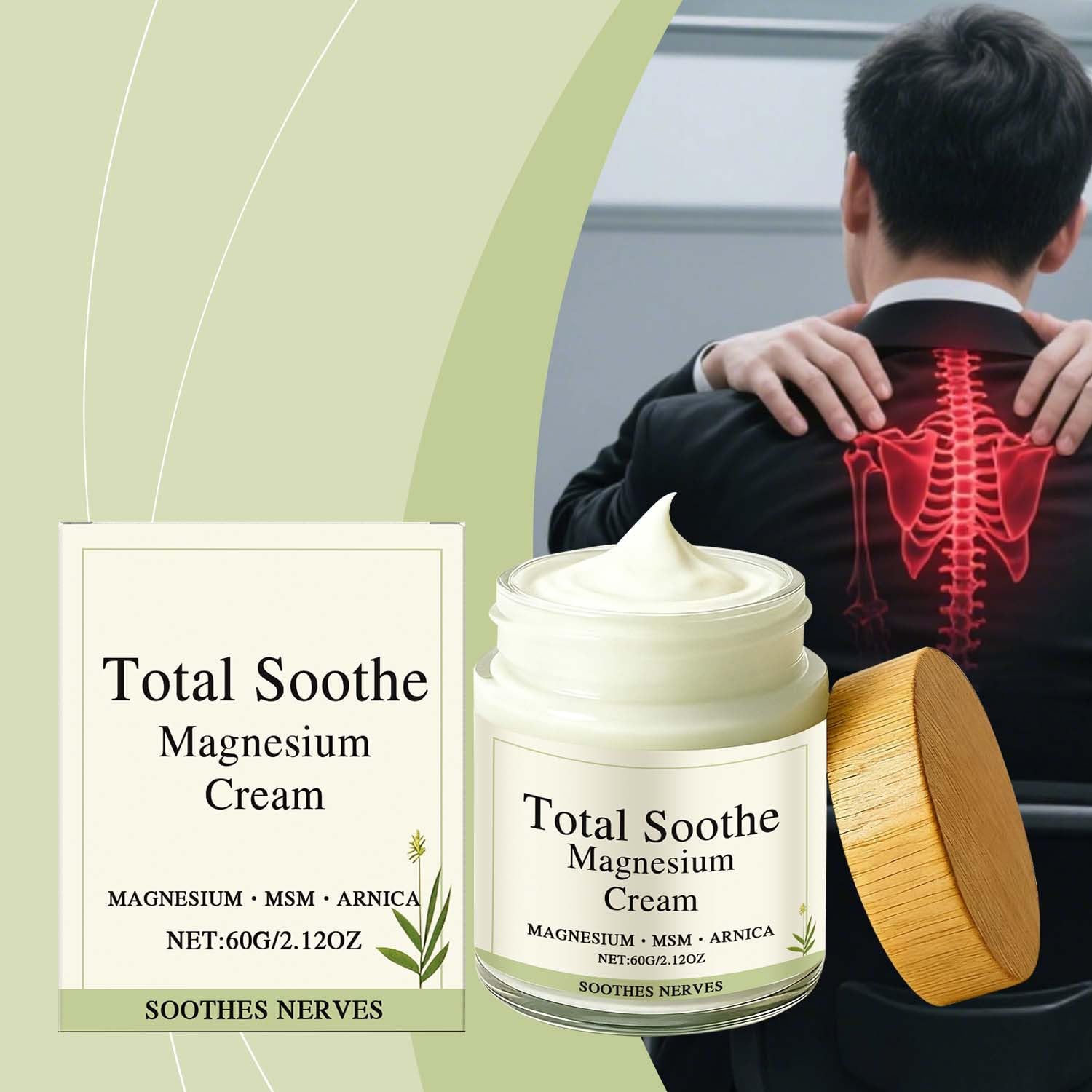 MQN Magnesium Joint Cream with Mineral Delivery Formula & Arnica – Fast Absorbing, Non-Greasy Topical for Everyday Joint & Muscle Relaxation MQN buy supplements canada