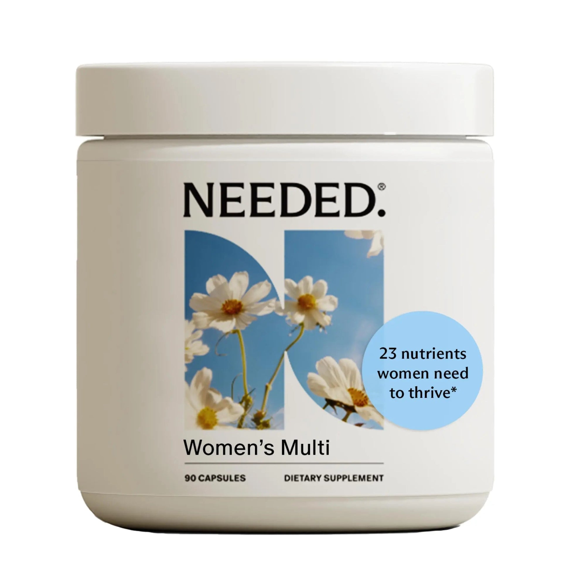 Needed. Multivitamin for Women with 23 Vitamins, Minerals and Antioxidants - Daily Womens Multivitamin Needed. buy supplements canada