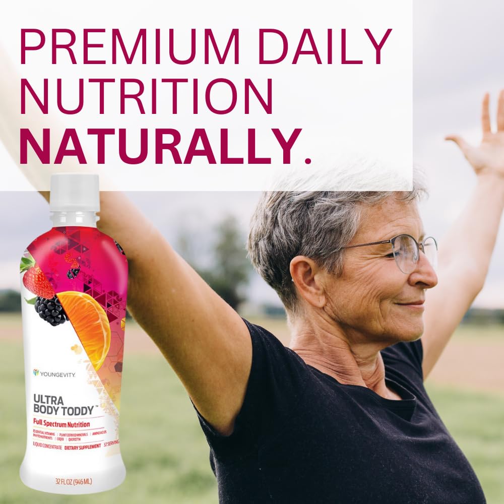 Youngevity Ultra Body Toddy - 100+ Nutrient Mega Multi-Vitamin Mineral Supplement for Men and Women - Enhanced Absorption - Phytonutrients - Amino Acids - (32 Fl Oz) Youngevity buy supplements canada