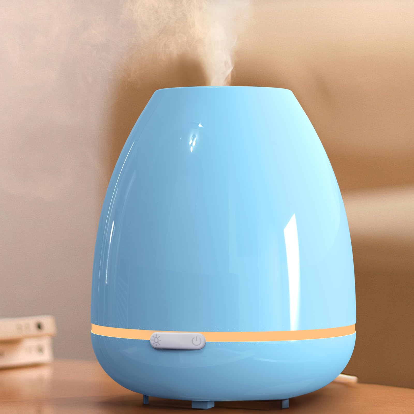 Essential Oil Diffuser for Bedroom Small Humidifier for Home Cool Mist Scent Diffuser 300ml 20 Hours Fashome buy supplements canada
