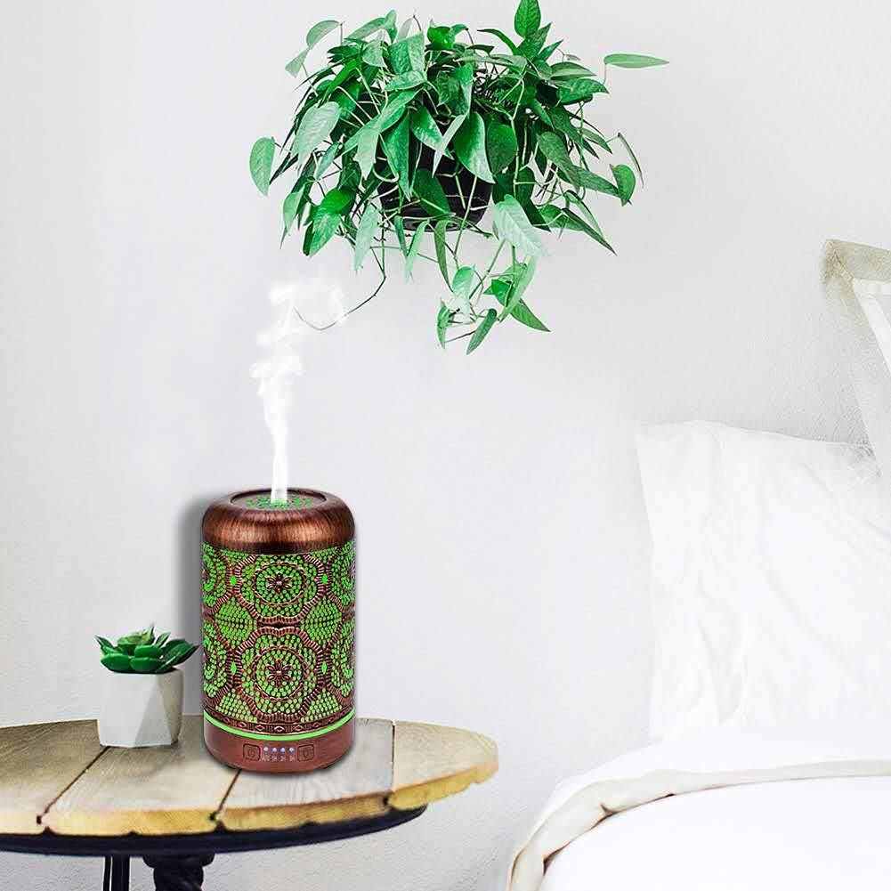 Essential Oil Diffuser, Upgraded Metal Diffusers with Lavender Lemon Essential Oils, 250ml BAIESHIJI buy supplements canada