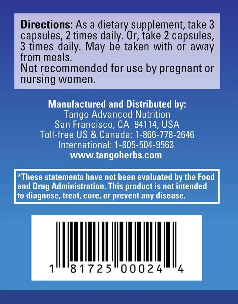 Tango FloControl Natural Bladder Support Supplement Promotes Healthy Bladder Control and Comfort (180 Vegetarian Capsules) Tango buy supplements canada