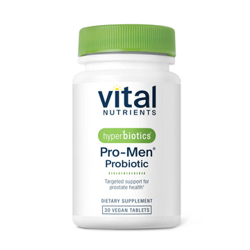 Hyperbiotics Vital Nutrients Pro Men Probiotics | Advanced Probiotics for Men | Clinically Studied for Prostate Health, Digestive Balance and Gut Health* Hyperbiotics buy supplements canada