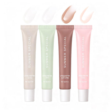 YumSova 4PCS Summer Lip Gloss Lipstick, Containing Natural Oils And Fruit Extracts, Can Soothe And Soften Dry Lips, Keep Moisture For A Long Time, And Is Not Sticky (4PCS) YumSova buy supplements canada