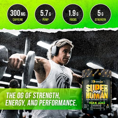 ALPHA LION Superhuman Pre Workout Powder & Post Workout Recovery Bundle, Sustained ALPHA LION buy supplements canada