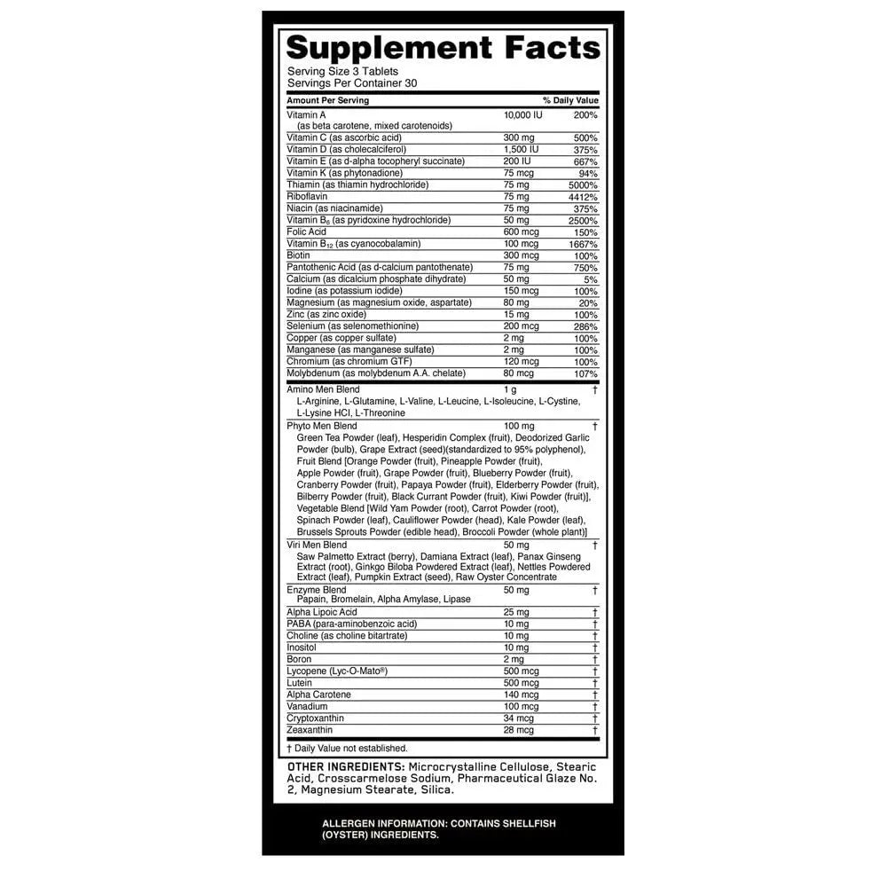 Optimum Nutrition Opti-Men Daily Multivitamin Supplement, 90 Count Optimum Nutrition buy supplements canada