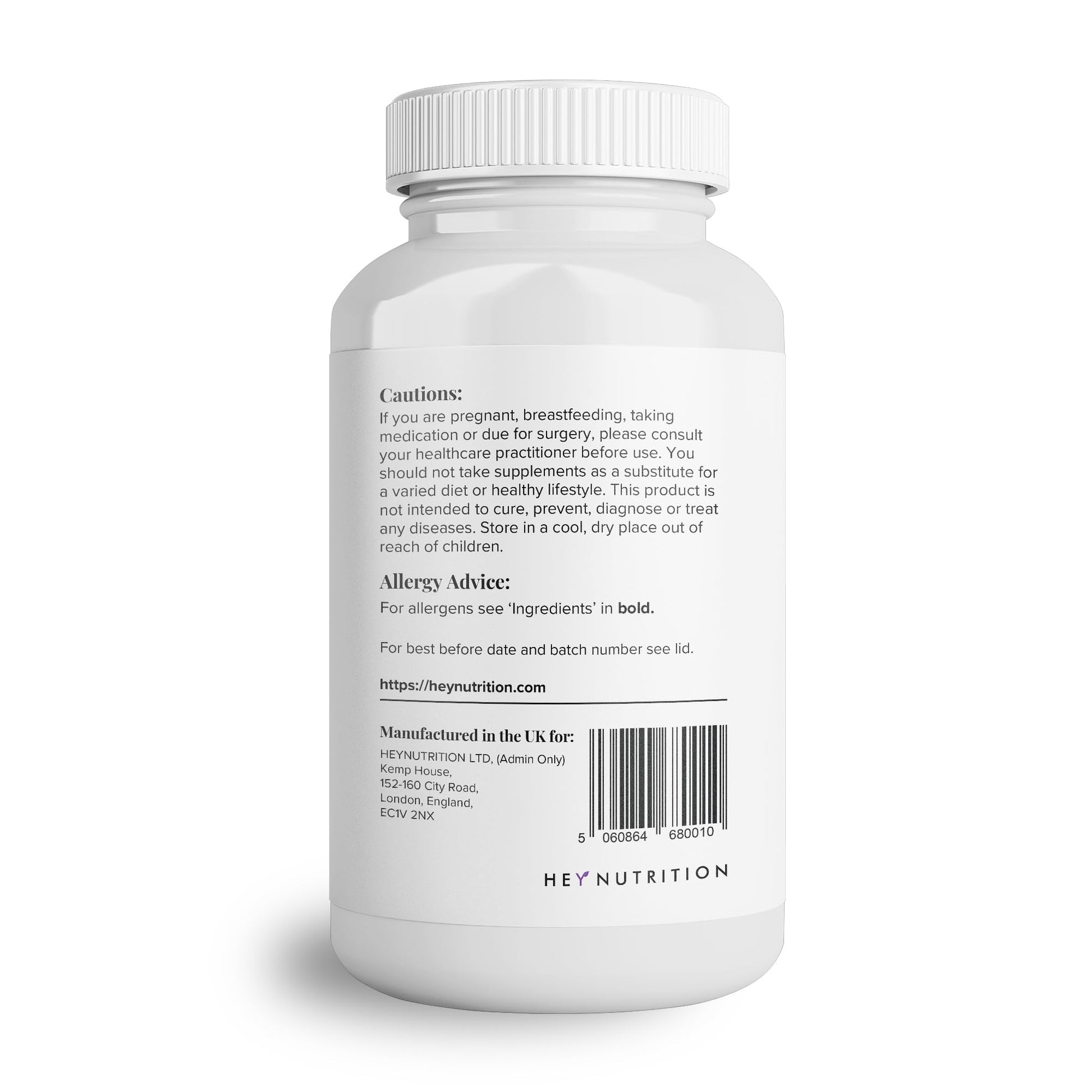 Hey Nutrition Collagen Complex Hyaluronic Acid & Sea Kelp Vitamin E, C, Biotin - Healthy Nails, Skin, Hair Joints Metabolism Hey Nutrition buy supplements canada