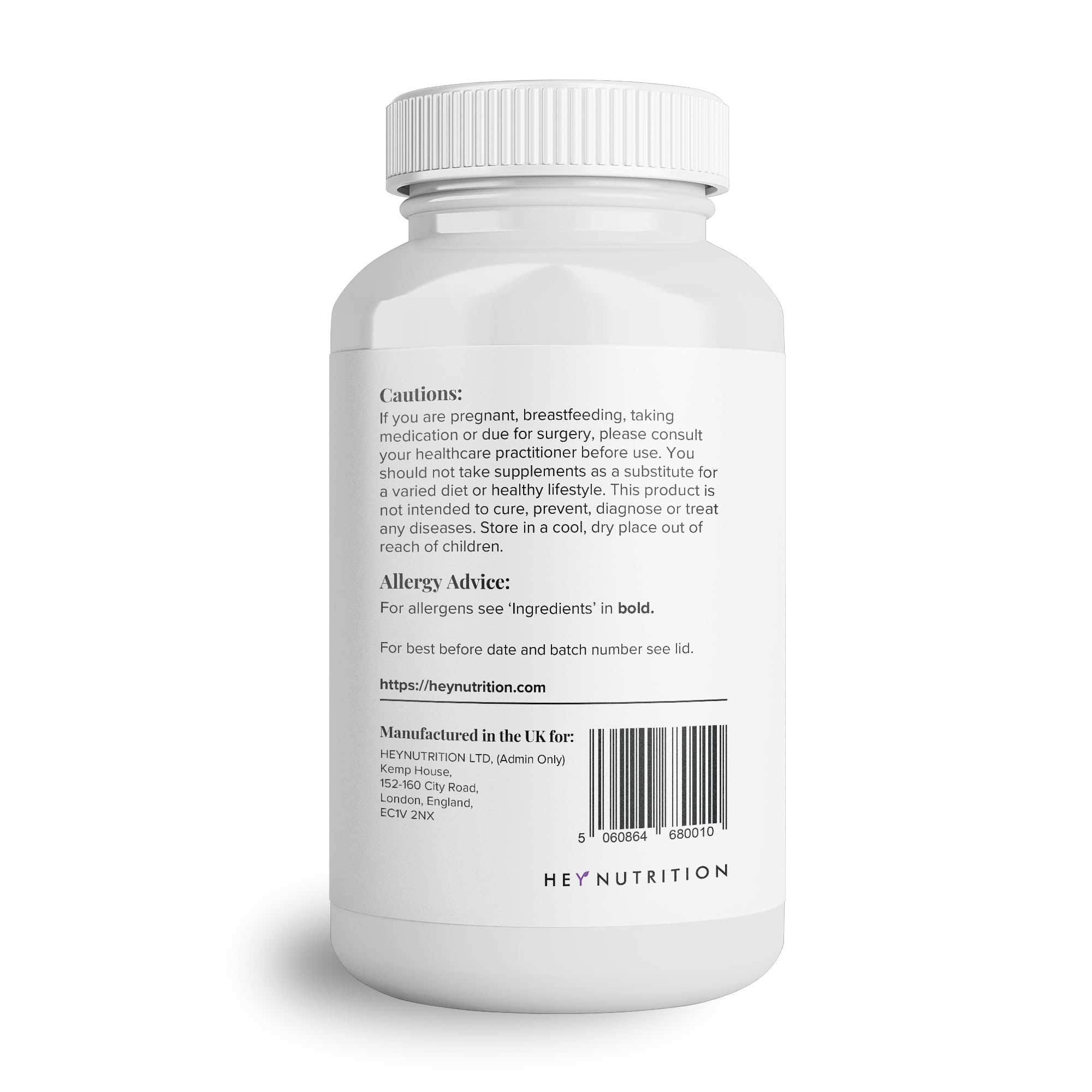 Hey Nutrition Collagen Complex Hyaluronic Acid & Sea Kelp Vitamin E, C, Biotin - Healthy Nails, Skin, Hair Joints Metabolism Hey Nutrition buy supplements canada