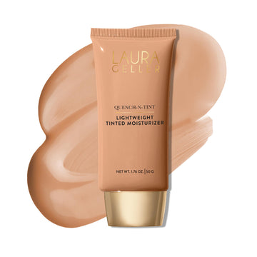 LAURA GELLER NEW YORK Quench-n-Tint Tinted Moisturizer - Sheer to Light Buildable Coverage - Natural Glow Finish - Lightweight Formula with Hyaluronic Acid, 04 Medium LAURA GELLER NEW YORK buy supplements canada