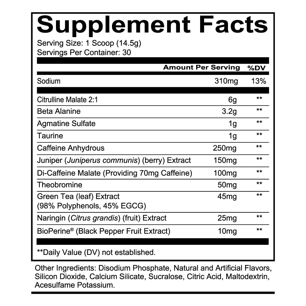 REDCON1 Total War Pre Workout - Beta Alanine + Citrulline Malate Keto Friendly Preworkout for Men & Women with 320mg of Caffeine - Fast Acting -Blue Lemonade (30 Servings) REDCON1 buy supplements canada