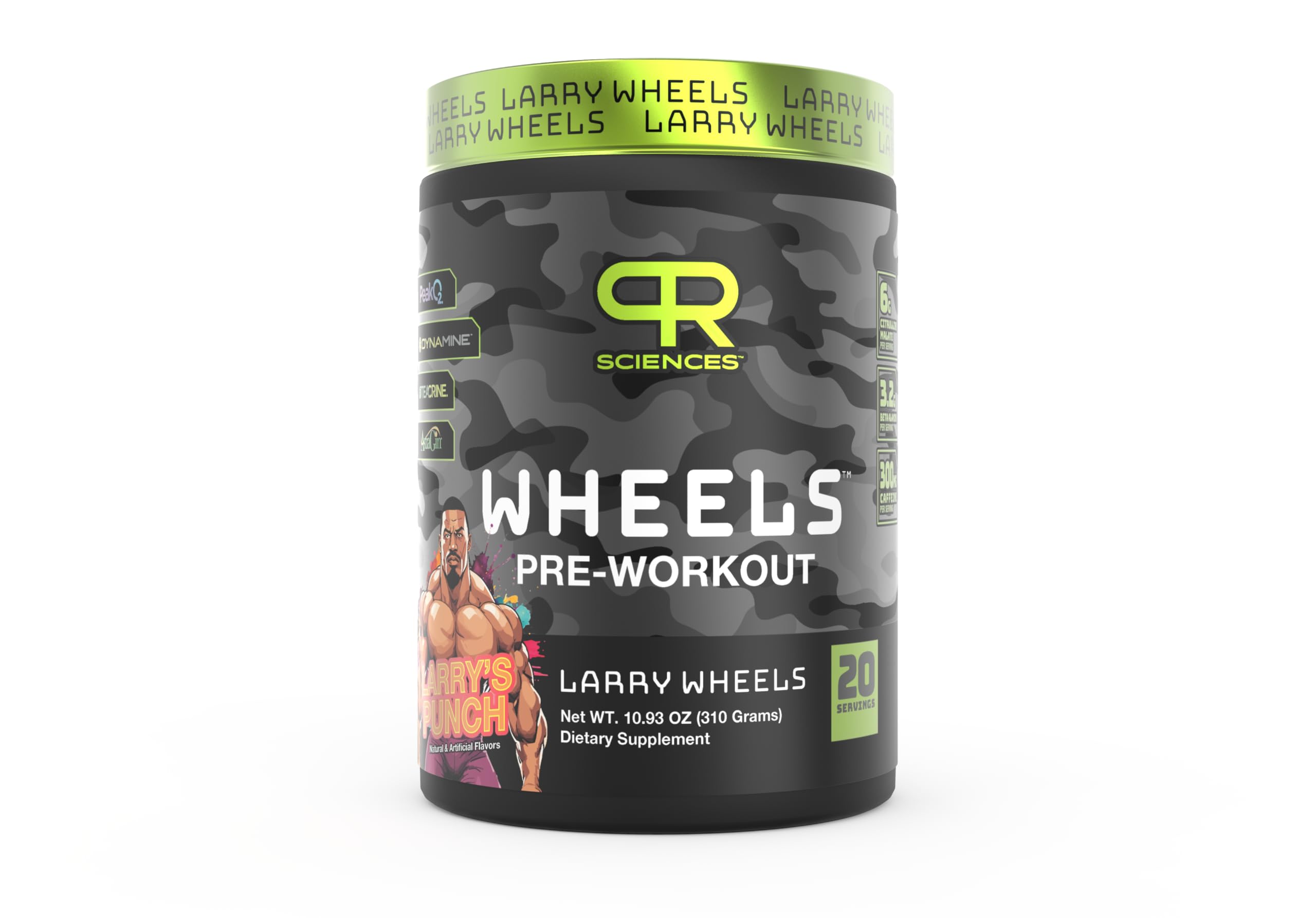 Larry Wheels' Pre Workout - Energy Drink Powder - Pre Workout Powder for Men & Women PR Sciences buy supplements canada