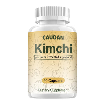 CAUDAN Kimchi Capsules, Kimchi Supplement, Probiotics & Enzymes Supports Gut & Digestive Health, Taste Well, Fermented Superfood for Antioxidant Support, 90 Vegan Capsules CAUDAN buy supplements canada