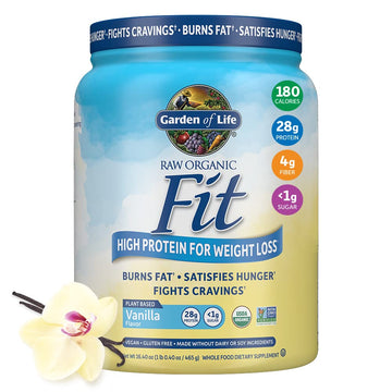 Garden of Life Raw Organic Fit Vegan Protein Powder Vanilla, 28g Plant Based Protein Garden of Life buy supplements canada