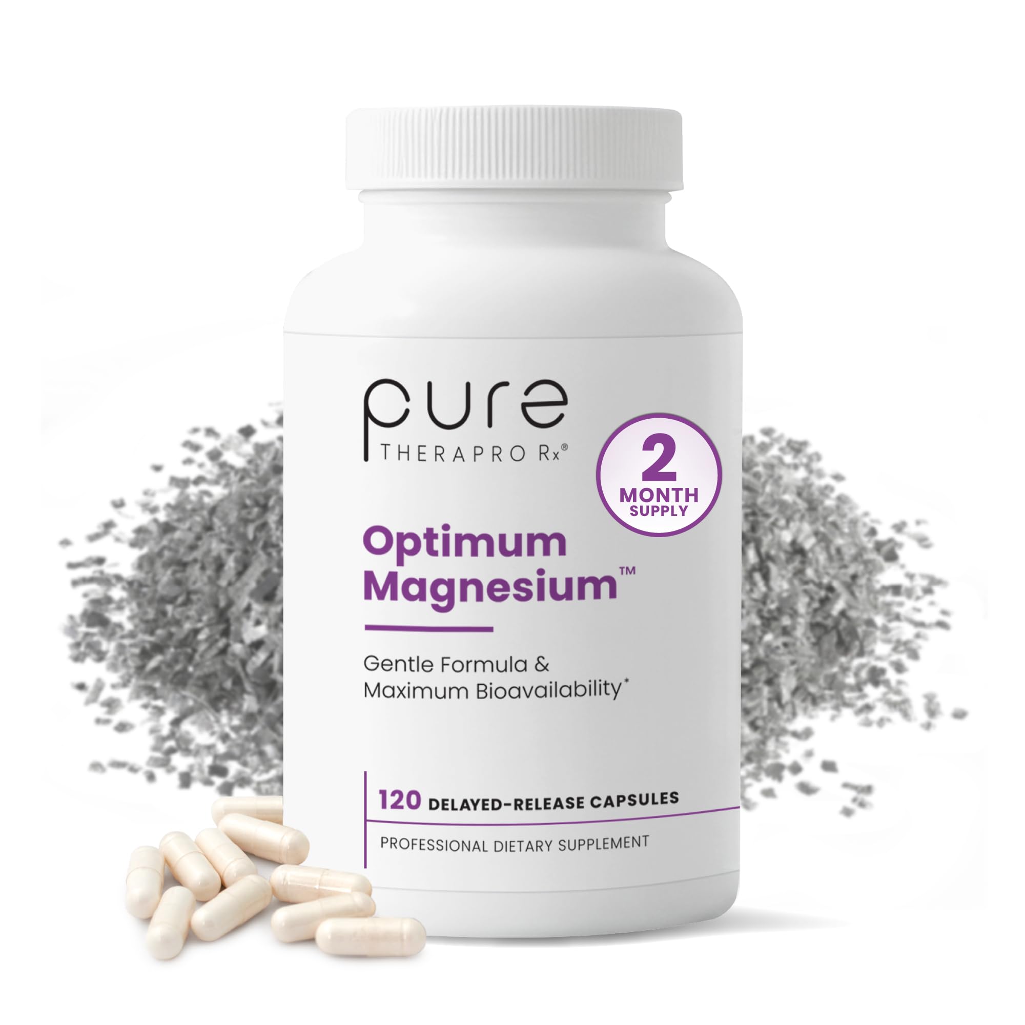 Pure TheraPro Rx Optimum Magnesium Lysinate Glycinate & Di-Magnesium Malate, Made in USA | 2 Month Supply | Chelated for Maximum Absorption, Pure Therapro Rx buy supplements canada