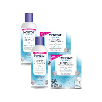 Monistat Boric Acid Feminine Cleanser, (2 Wash & 2 Cloth) Variety Pack Monistat buy supplements canada