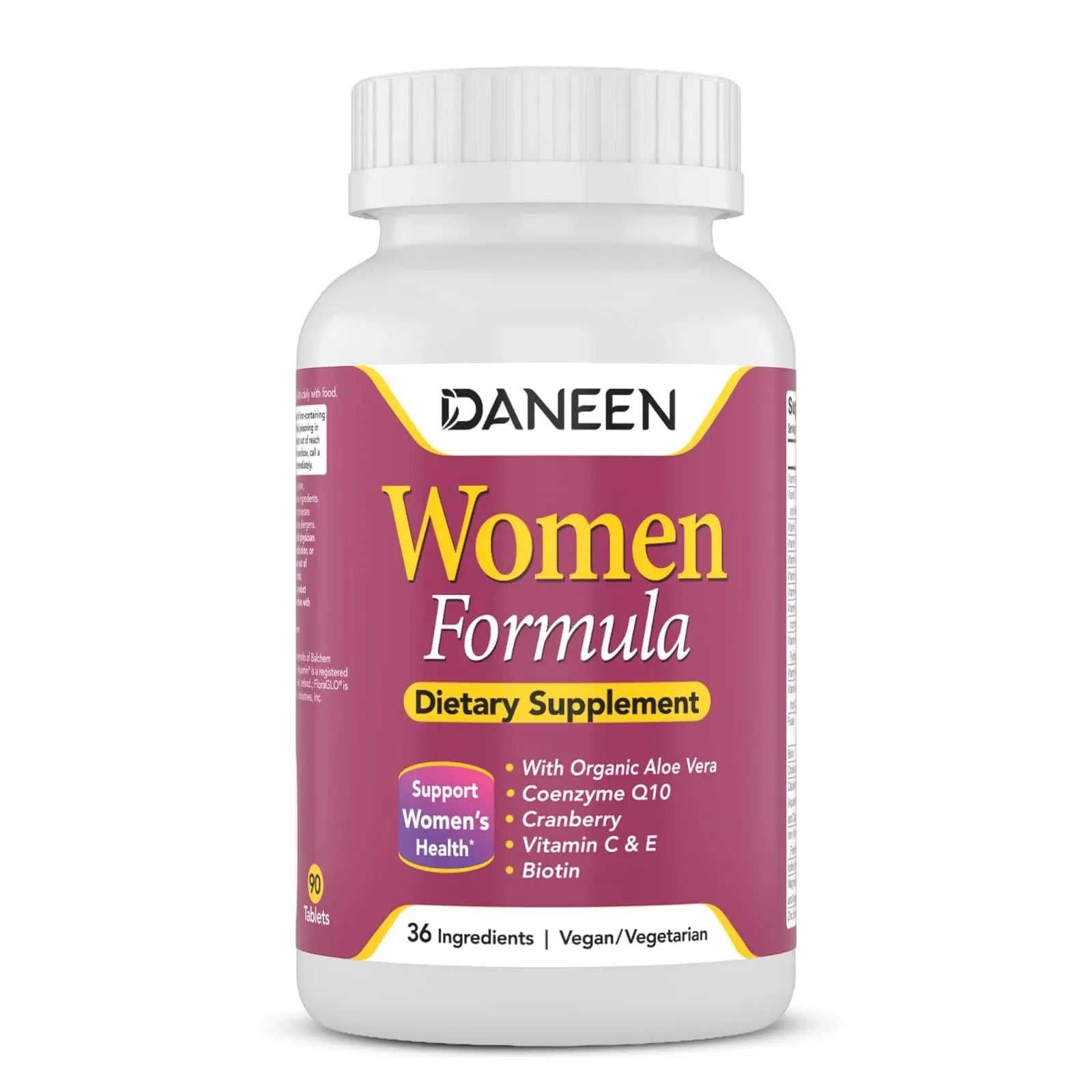 DANEEN Daily Multivitamin for Women - 36 Essential Ingredients - 90 Tablets - Vitamins for Women Multivitamin DANEEN buy supplements canada