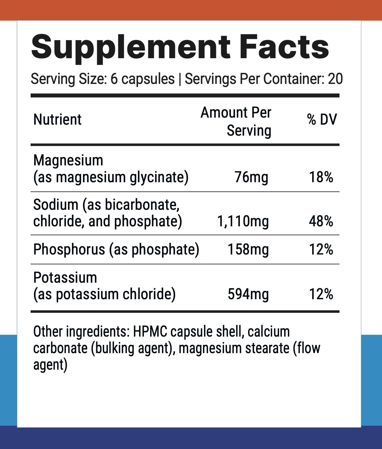 Nutri-Align Fasting Salts Electrolytes Advanced, 120 Capsules | Sodium Potassium Magnesium Phosphorus | Pure Fasting Electrolytes | Sugar Free & Filler Free Nutri-Align buy supplements canada