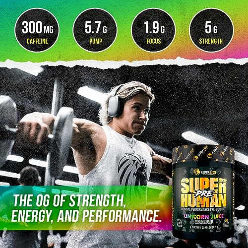 ALPHA LION Superhuman Pre Workout Powder, Beta Alanine, L-Taurine & Tri-Source ALPHA LION buy supplements canada