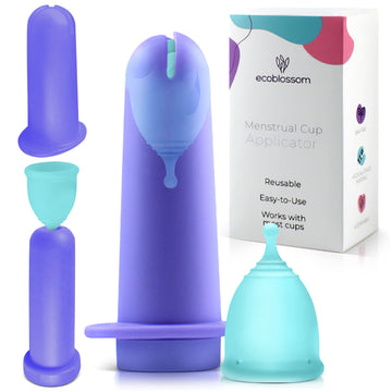 Ecoblossom Menstrual Cup Applicator Tool - Comfortable & Easy Insertion - Compatible EcoBlossom buy supplements canada