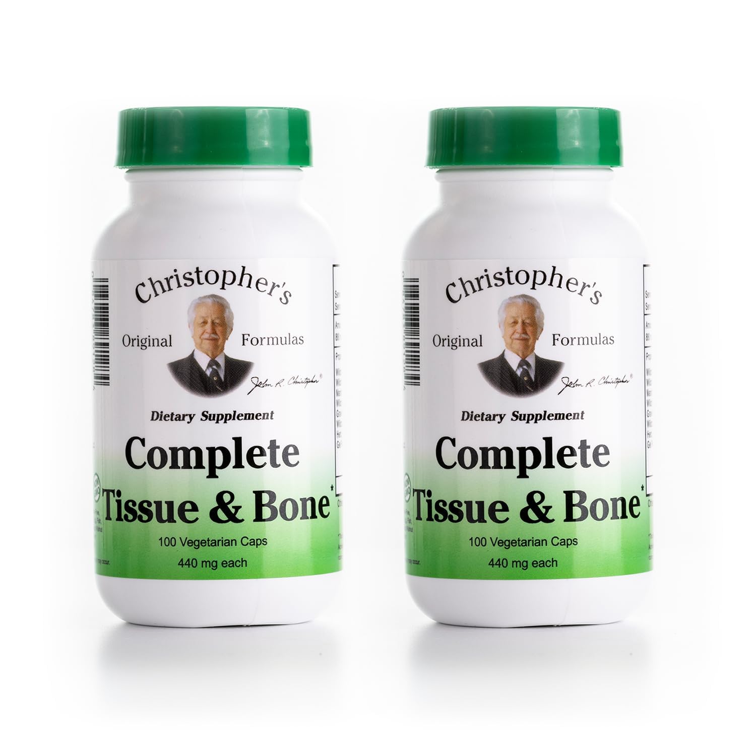 Christopher's Original Formulas Complete Tissue & Bone Formula – 100 VCaps | Herbal Support for Bones & Connective Tissue - Pack of 2 Christopher's Original Formulas buy supplements canada
