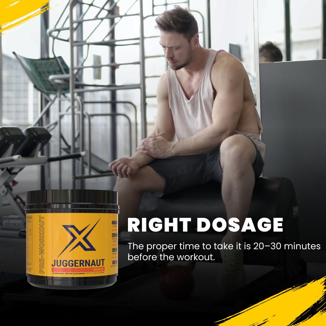 Juggernaut X Pre-Workout Supplement (Watermelon) - Boosts Strength, Endurance, Focus Infinite Labs buy supplements canada