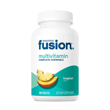 Bariatric Fusion Bariatric Multivitamin with Iron Complete Chewable | Tropical Flavor | Post Bariatric Vitamins Bariatric Fusion buy supplements canada