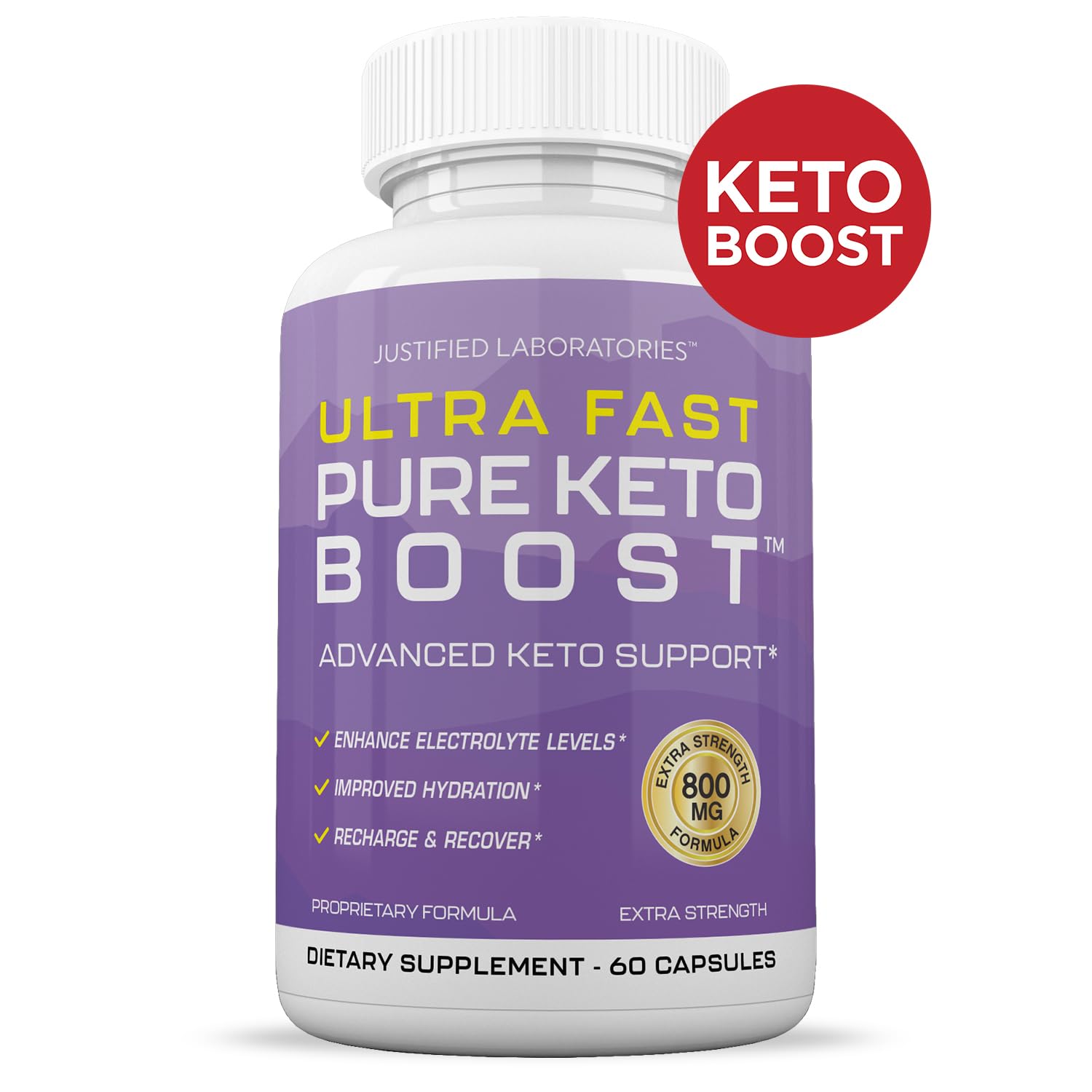 (5 Pack) Ultra Fast Pure Keto Boost Pills 1275MG New & Improved Formula Contains Apple Justified Laboratories buy supplements canada