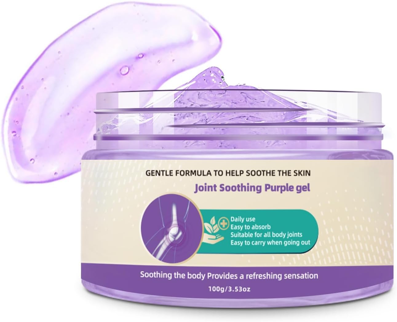 Nodfens Joint Pain Gel, Purple Relief Soothing Massage Cream for Knees, Neck, Feet, Hand Whole Body Nodfens buy supplements canada