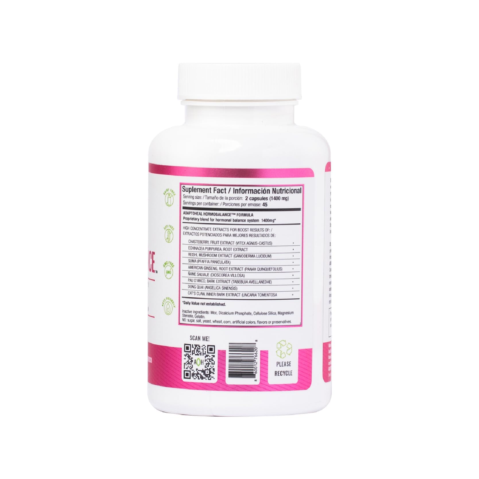 Hormone Balance for Women – Menopause & PMS Support Supplement – Adaptogens for Female Balance & Wellness – 90 Vegan Capsules ADAPTOHEAL buy supplements canada