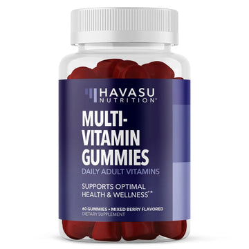 Multivitamin Gummies for Adults - Daily Gummy with Vitamin C, D, and Zinc for Men and Women - 60 Count - GLP-1 Nutritional Support HAVASU NUTRITION buy supplements canada
