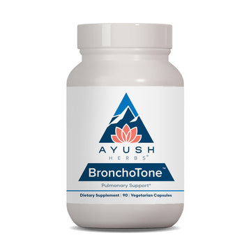 Ayush Herbs Bronchotone - Bronchial Support, Respiratory and Immune-Support Support Supplement for Women & Men, Adults, Pulmonary Care Supplement - 90 Vegetarian Capsules (1 Count) Ayush Herbs buy supplements canada