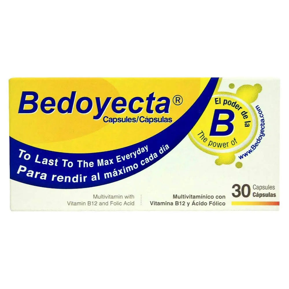Bedoyecta Multivitamin, 30 Capsules Each (Pack of 4) Bedoyecta buy supplements canada