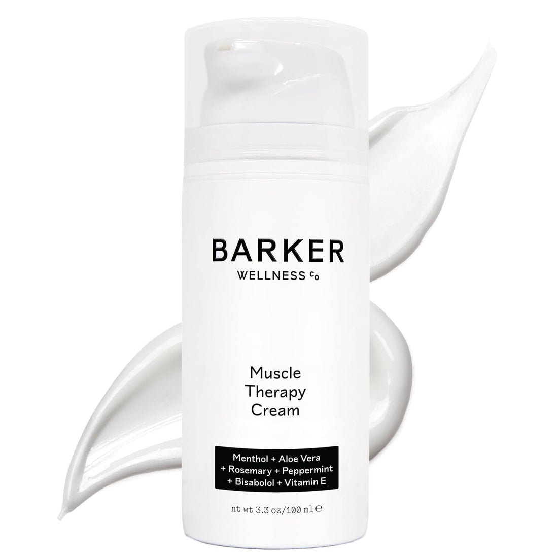 Barker Wellness Soothing Muscle Therapy Cream | Advanced Joint & Muscle Relief for Recovery & Relaxation | Enriched with Antioxidants & Moisturizing Vitamin E | All-Natural Vegan Formula (100ml) Barker Wellness Co buy supplements canada