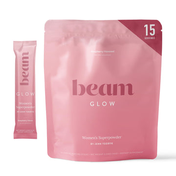 Beam Glow Hormone Balance Supplement for Women – Cortisol Supplement for Women, PMS Relief Supplement, Perimenopause & PCOS Support, Womens Vitamins, Thyroid Support with Ashwagandha & Selenium Beam buy supplements canada