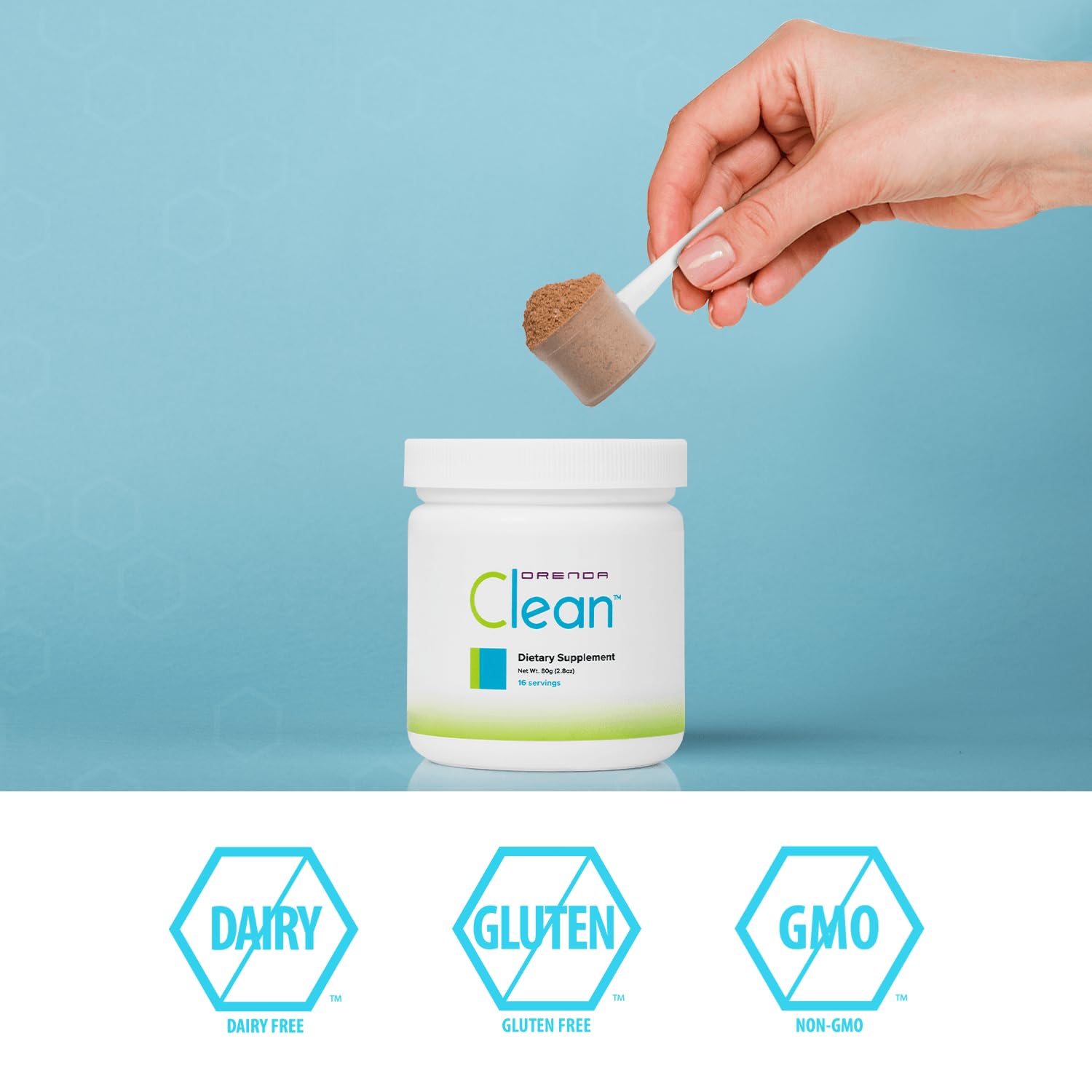 Orenda Clean - Peptizyme-SP EN, Aronia Berry, Aloe Vera and More for Digestive Support - Nutrient-Rich Supplement for Wellness - 80g, 16 Servings Orenda International buy supplements canada