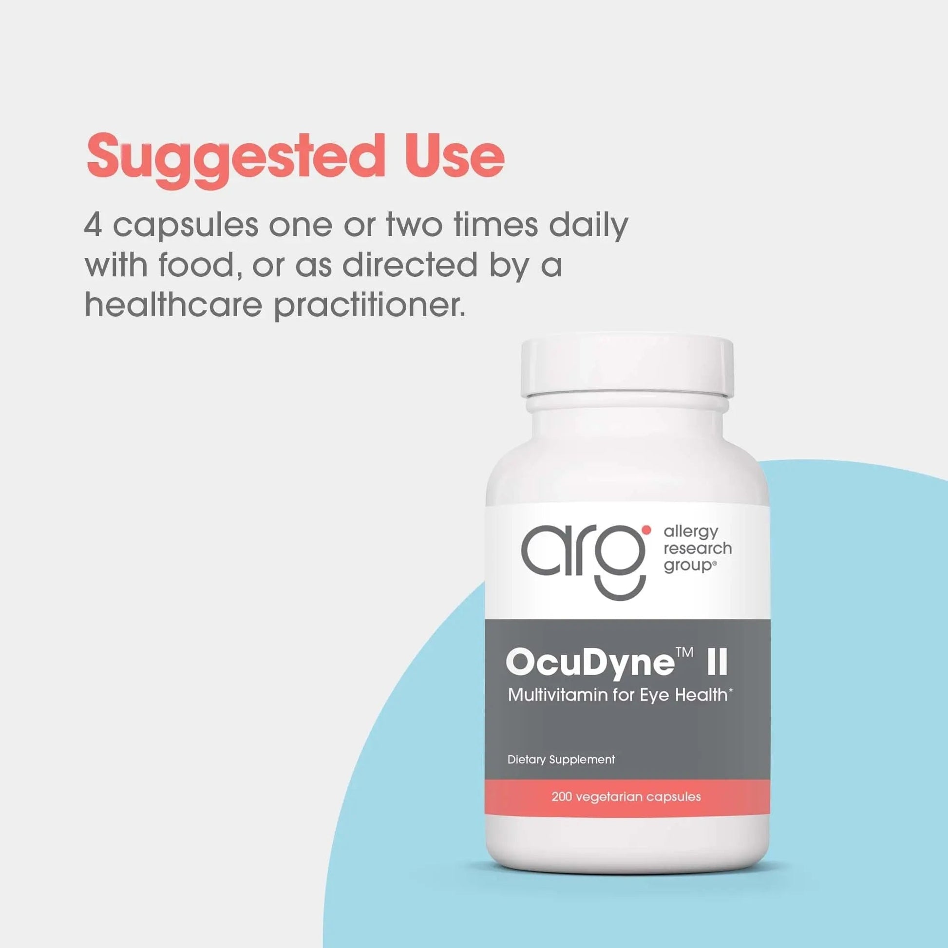Allergy Research Group OcuDyne II Supplement - Eye Support Vitamins for Vision, Eye Health for Adults, Vision Support, Multivitamin Formula Allergy Research Group buy supplements canada