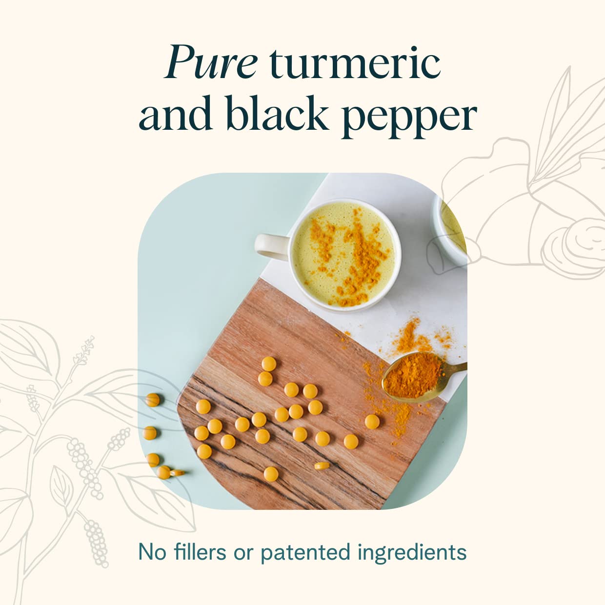Ora Organic Turmeric Curcumin with Piperine - Pure Extracts for Joint Stress and Cardiovascular Health, Support Healthy Cognitive Function, No Filler Ingredients - 90 Vegan Tablets, 1 Month Supply Ora Organic buy supplements canada