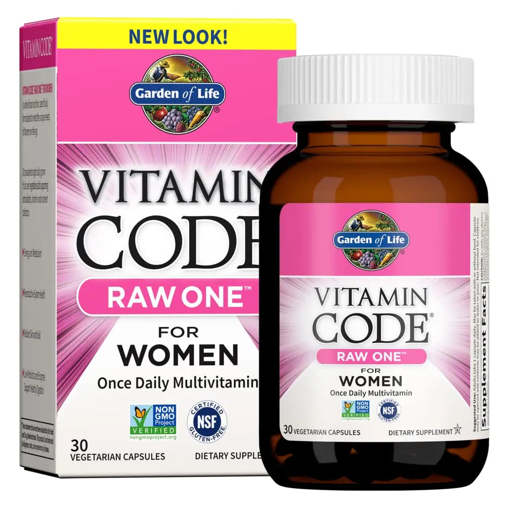Garden of Life Multivitamin for Women, Vitamin Code Raw One for Women, Once Daily Women's Multi - 30 Capsules Garden of Life buy supplements canada