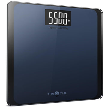 RunSTAR 550lb Bathroom Digital Scale for Body Weight with Ultra-Wide Platform and Large runstar buy supplements canada