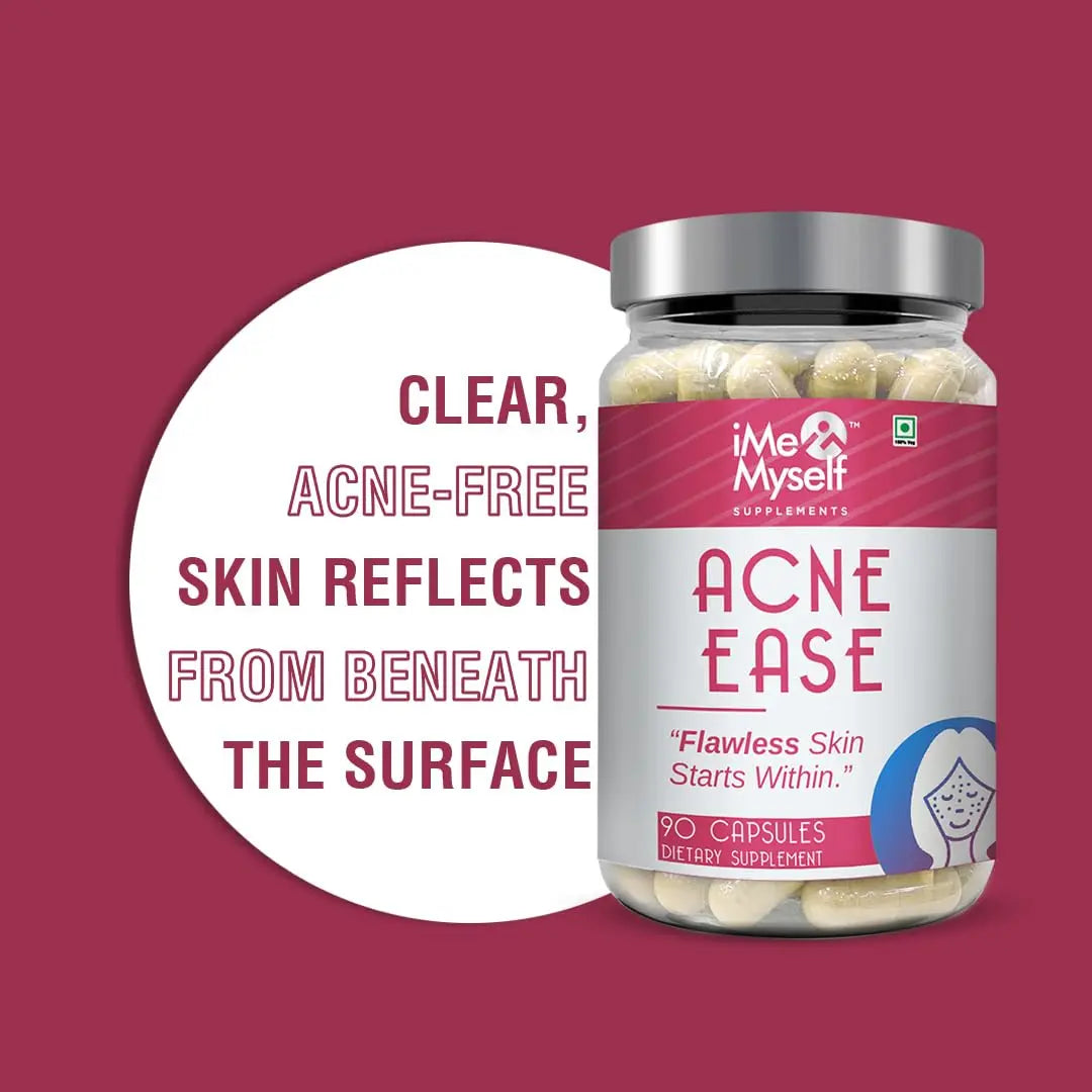 iMeMyself Clear Skin Support | 90 Capsules – with Zinc, Vitamin A, Niacinamide, Berberine, Glutathione, Neem, Probiotics, Green Tea & Herbal Extracts iMeMyself buy supplements canada