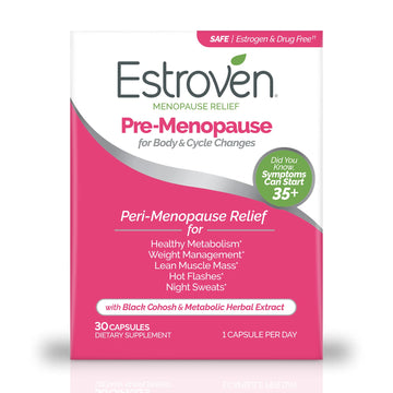 Estroven Pre-Menopause Relief, 30 Ct., Clinically Proven Ingredients, Provides Menopause Estroven buy supplements canada