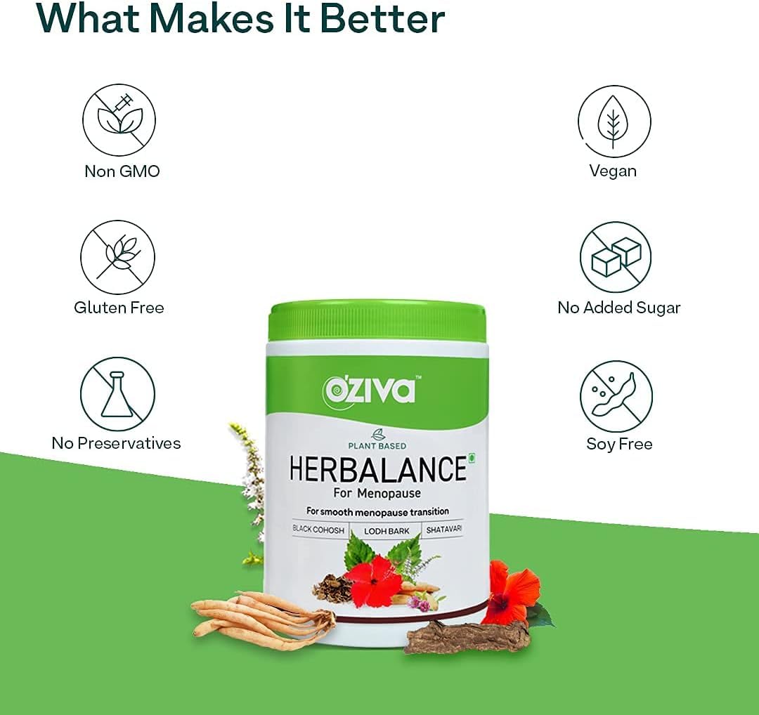 NACHT Plant Based HerBalance Menopause Relief Drink (with Black Cohosh, Lodh Bark & Licorice) NACHT buy supplements canada