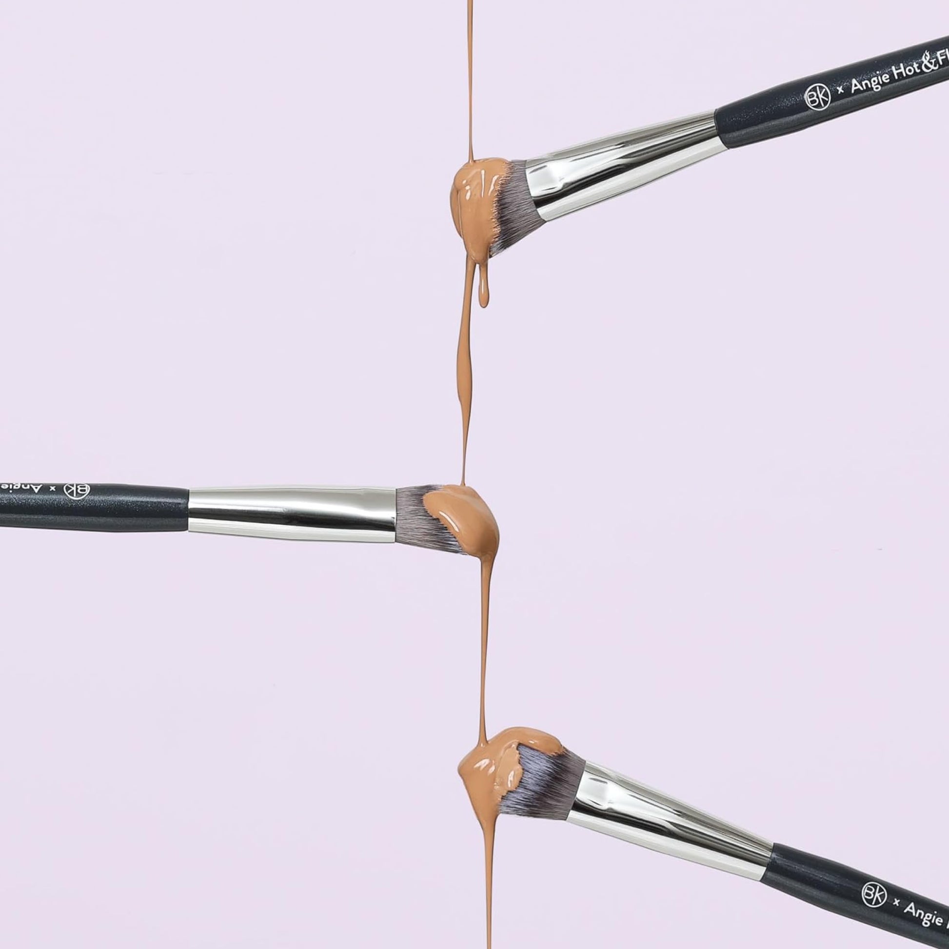BK BEAUTY BRUSHES - ANGIE HOT & FLASHY A506 CONCEALER - Viral "Kitten Paw" Face Brush - Under-Eye Concealing and Contouring - Makeup Brushes BK BEAUTY buy supplements canada