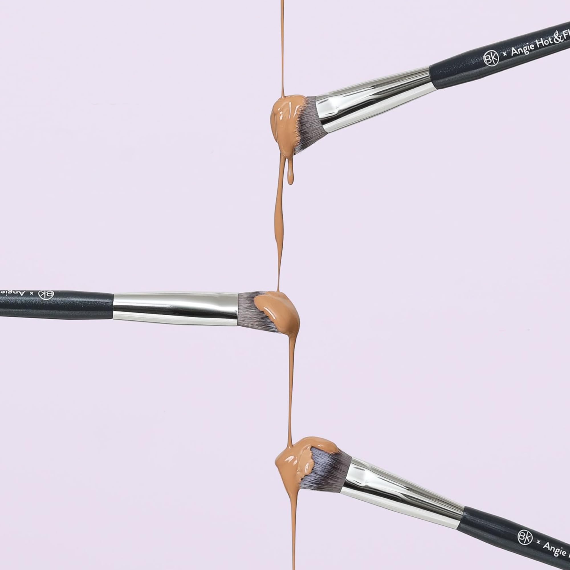 BK BEAUTY BRUSHES - ANGIE HOT & FLASHY A506 CONCEALER - Viral "Kitten Paw" Face Brush - Under-Eye Concealing and Contouring - Makeup Brushes BK BEAUTY buy supplements canada